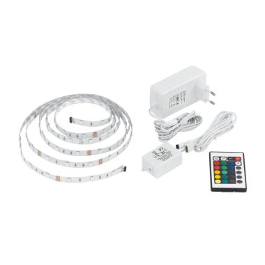 EGLO 13532 LED-es fénysor 3m 30db RGB LED/m+távirányító