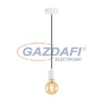 EGLO 32527 függeszték E27 1x60W fekete/fehér Yorth