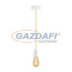 EGLO 32528 függeszték E27 1x60W fehér/sárga Yorth