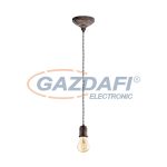 EGLO 32535 függeszték E27 1x60W vörösréz/fekete Yorth