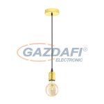 EGLO 32538 függeszték E27 1x60W réz/fekete Yorth