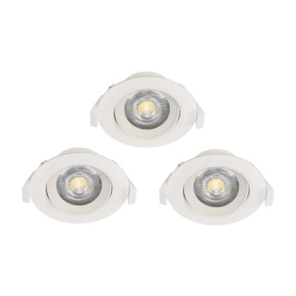   EGLO 32896 LED beépíthető 3x5W 3000K fehér állítható Sartiano