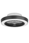 EGLO 35096 LED-CCT mennyezeti ventilátoros lámpa Sazan 3X12,6W 4500lm 2700-6500K 3 fokozat fekete, fehér