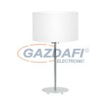 EGLO 39222 Asztali E27 60W króm/fehér Dolorita