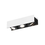 EGLO 39317 LED mennyezeti 3x5,4W fehér/fekete Vidago