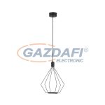 EGLO 39321 LED függeszték 8,7W 33,5cm fekete Cados