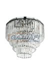 EGLO 39569 Mennyezeti lámpa E14 7x40W króm/kristály Agrigento