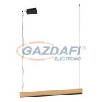 EGLO 39718 LED függeszték 106cm tölgy/fekete Termini1