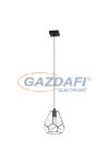 EGLO 43643 Függeszték E27 1x40W fekete/üveg Mardyke