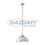 EGLO 49389 függeszték E27 60W 37cm antik ezüst Truro2