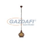   EGLO 49763 függeszték E27 60W 20cm avörösréz/színes Jadida