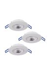 EGLO 75763 LED süllyesztett spot 3X3,4W 1020lm 3000K IP20 F 