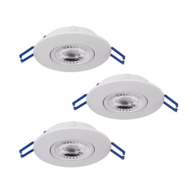 EGLO 75763 LED süllyesztett spot 3X3,4W 1020lm 3000K IP20 F 