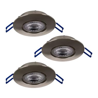 EGLO 75765 LED süllyesztett spot 3X3,4W 1020lm 3000K IP20 F 