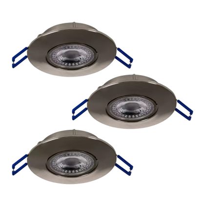   EGLO 75765 LED süllyesztett spot 3X3,4W 1020lm 3000K IP20 F 