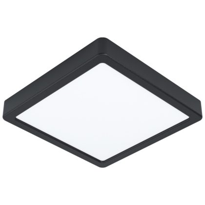 EGLO 900109 LED CCTmennyIP44 21x21cm feketeFUEVA-Z