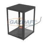   EGLO 94789 Kültéri asztali E27 1x60W fekete/üveg Alamonte1