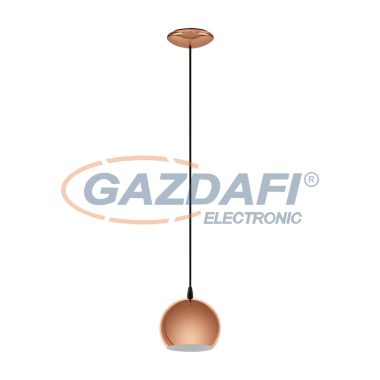 EGLO 95838 LED függeszték GU10 1x3,3W réz PettoLed