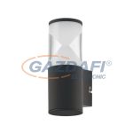   EGLO 96422 LED-es kültéri fali 3,7W 320Lm IP44 antracit Helvella