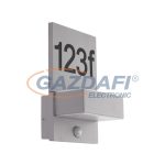 EGLO 97127 Kültéri LED fali 2x5,6W szenzor ezüst Ardiano