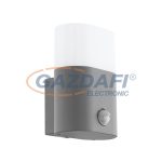 EGLO 97315 Kültéri LED fali 11W szenzor ezüst Favria
