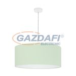   EGLO 97378 függeszték E27 60W 53cm fehér/világoszöld Pasteri-P