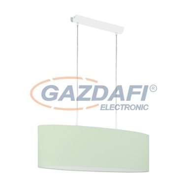 EGLO 97379 függeszték E27 2x60W 75cm fehér/világoszöld Pasteri-P