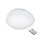   EGLO 97577 LED mennyezeti 21W szabályozható színhőmérséklet 45cm kristály Sileras dimmelhető