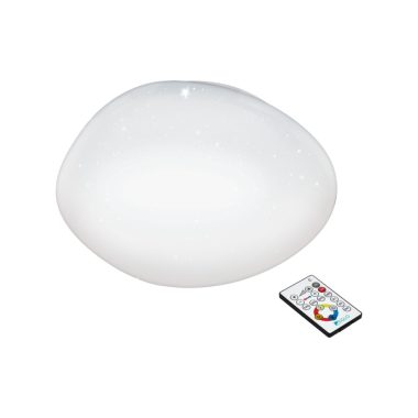 EGLO 97577 LED mennyezeti 21W szabályozható színhőmérséklet 45cm kristály Sileras dimmelhető