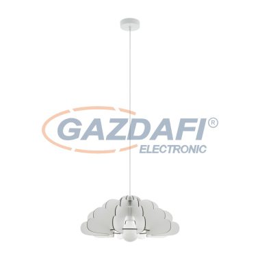 EGLO 97701 függeszték E27 1x60W 49cm fehér Chieti