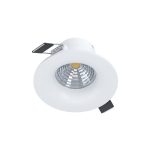   EGLO 98243 LED süllyesztett spot lámpa 6W 2700K 8, 8cm fix fehér SALICETO