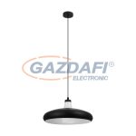 EGLO 99032 LED függeszték E27 9Wfekete/fehér Tabanera-C