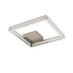   EGLO 99784 LED mennyezeti lámpa 12W 31, 5x31, 5cm nik/fhAltaflor