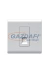 ELMARK 190855 "London" süllyesztett RJ45 informatikai aljzat, Cat6, fehér, 13A, PC