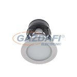   ELMARK 92120LED4W/TCH "GL120E" süllyesztett mélysugárzó szett LED rúddal, E27, 1x9W, 230V, 750lm, 4000K, szatén nikkel, IP44, d=140mm, A++ - A