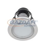   ELMARK 92120LED6W/TCH "GL120E" süllyesztett mélysugárzó szett LED rúddal, E27, 1x9W, 230V, 750lm, 4000K, szatén nikkel, IP44, d=190mm, A++ - A