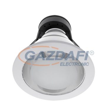 ELMARK 92120LED6W/W "GL120E" süllyesztett mélysugárzó szett LED rúddal, E27, 1x9W, 230V, 750lm, 4000K, fehér, IP44, d=190mm, A++ - A