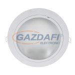   ELMARK 92201LEDW/W "GL201E" süllyesztett mélysugárzó szett két LED rúddal, E27, 2x9W, 230V, 2x750lm, 4000K, fehér, IP44, d=226mm, A++ - A, 30000h