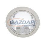   ELMARK 92202LEDW/SN "GL202E" süllyesztett mélysugárzó szett két LED rúddal, E27, 2x9W, 230V, 2x750lm, 4000K, szatén nikkel, IP44, d=226mm, A++ - A, 30000h