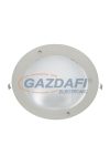 ELMARK 92203LEDW/SN "GL203E" süllyesztett mélysugárzó szett két LED rúddal, E27, 2x9W, 230V, 2x750lm, 4000K, szatén nikkel, IP44, d=235mm, A++ - A, 30000h