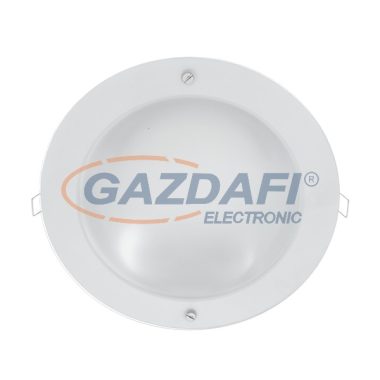 ELMARK 92203LEDW/W "GL203E" süllyesztett mélysugárzó szett két LED rúddal, E27, 2x9W, 230V, 2x750lm, 4000K, fehér, IP44, d=235mm, A++ - A, 30000h