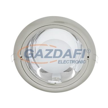 ELMARK 92205LEDW/SN "GL205E" süllyesztett mélysugárzó szett két LED rúddal, E27, 2x9W, 230V, 2x750lm, 4000K, szatén nikkel, IP44, d=225mm, A++ - A, 30000h