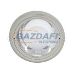   ELMARK 92205LEDWW/SN "GL205E" süllyesztett mélysugárzó szett két LED rúddal, E27, 2x9W, 230V, 2x750lm, 2700K, szatén nikkel, IP44, d=225mm, A++ - A, 30000h