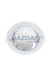 ELMARK 92205LEDWW/W "GL205E" süllyesztett mélysugárzó szett két LED rúddal, E27, 2x9W, 230V, 2x750lm, 2700K, fehér, IP44, d=225mm, A++ - A, 30000h