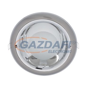 ELMARK 92206LEDW/SH "GL206E" süllyesztett mélysugárzó szett két LED rúddal, E27, 2x9W, 230V, 2x750lm, 4000K, szatén nikkel/króm, IP44, d=225mm, A++ - A, 30000h