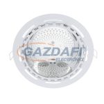   ELMARK 92210LEDW/W "GL210E" süllyesztett mélysugárzó szett két LED rúddal, E27, 2x9W, 230V, 2x750lm, 4000K, fehér, IP44, d=228mm, A++ - A, 30000h