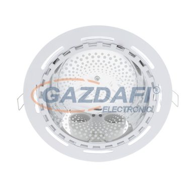 ELMARK 92210LEDW/W "GL210E" süllyesztett mélysugárzó szett két LED rúddal, E27, 2x9W, 230V, 2x750lm, 4000K, fehér, IP44, d=228mm, A++ - A, 30000h