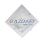   ELMARK 92211LEDW/W "GL211E" süllyesztett mélysugárzó szett két LED rúddal, E27, 2x9W, 230V, 2x750lm, 4000K, fehér, IP44, d=230mm, A++ - A, 30000h