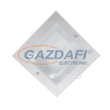 ELMARK 92211LEDW/W "GL211E" süllyesztett mélysugárzó szett két LED rúddal, E27, 2x9W, 230V, 2x750lm, 4000K, fehér, IP44, d=230mm, A++ - A, 30000h