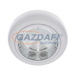   ELMARK 92213LEDW/W "GL213E" süllyesztett mélysugárzó szett két LED rúddal, E27, 2x9W, 230V, 2x750lm, 4000K, fehér, IP44, d=266mm, A++ - A, 30000h